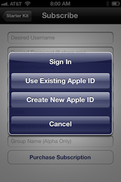Use Existing ID